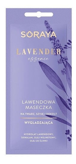 

Разглаживающая маска для лица, шеи и декольте 8 мл Soraya Lavender Essence Lavender