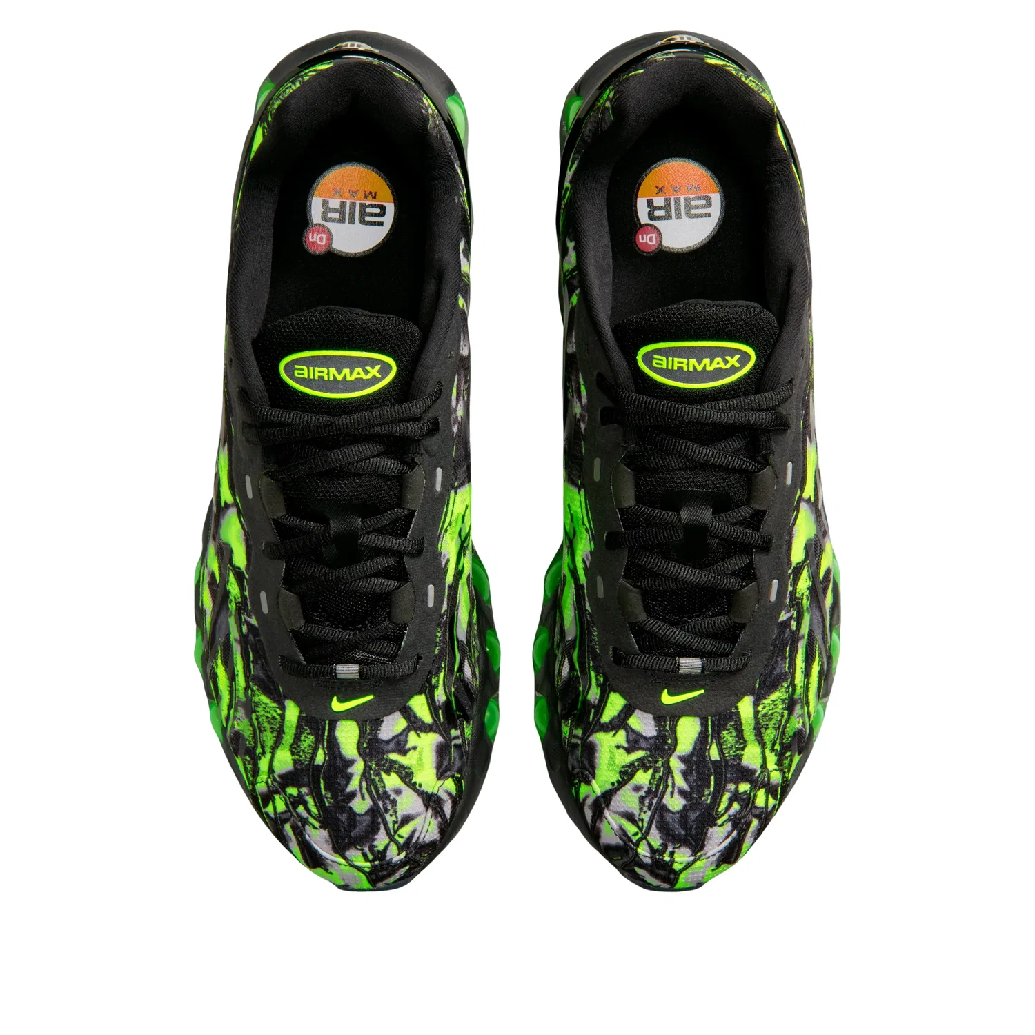 Кроссовки Nike Air Max Dn8 'Black Green Apple' IH2137-001, черный — фото 2