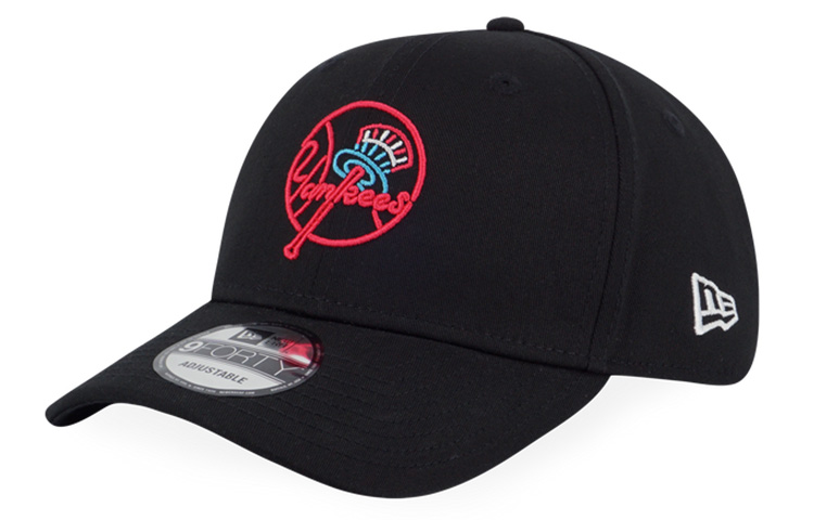 

New Era Хлопковая бейсболка унисекс, Black