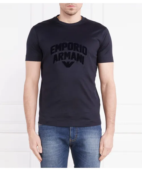 

Футболка Slim fit Emporio Armani, синий