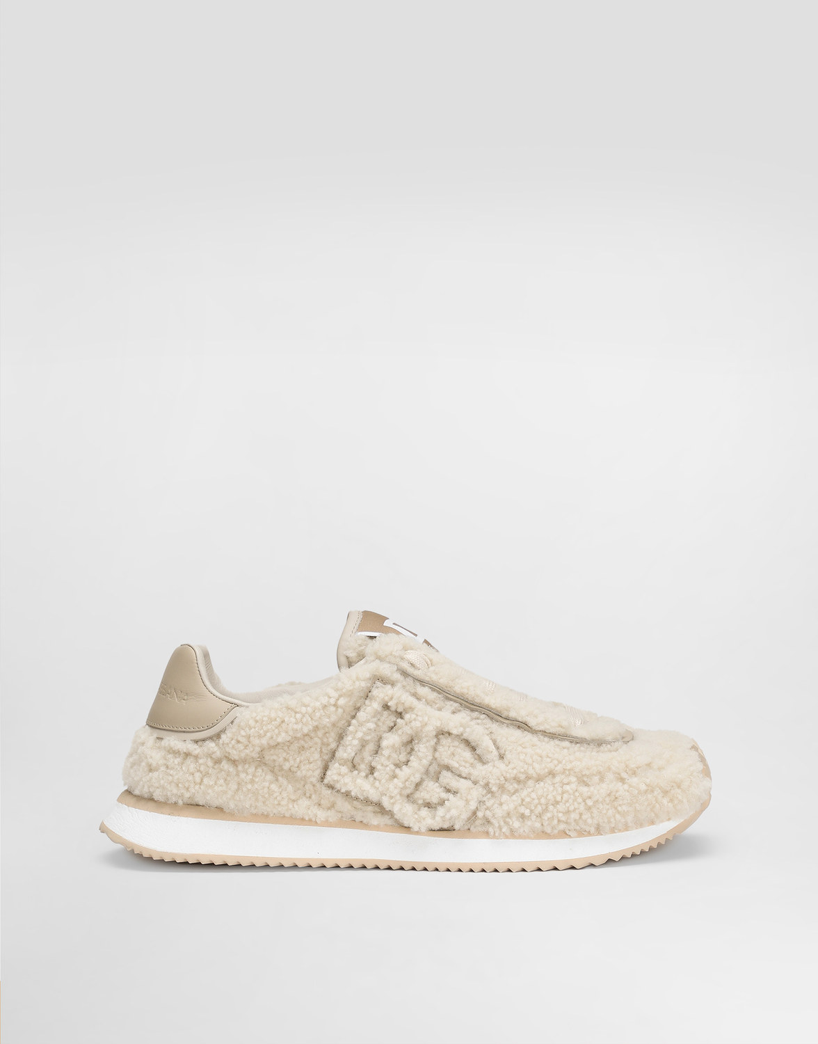 Кроссовки dg cushion из овчины Dolce & Gabbana, мультиколор