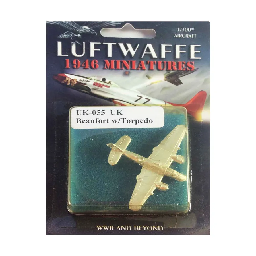 

Бофорт с Торпедо, Luftwaffe 1946 Miniatures - United Kingdom (1:300)