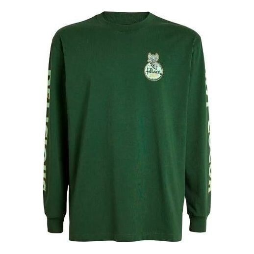 

Футболка x harrods christmas capsule long sleeve tee 'green' Palace, зеленый
