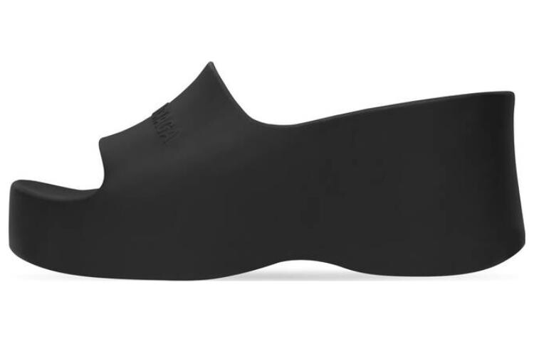 Шлепанцы Balenciaga женские, черный