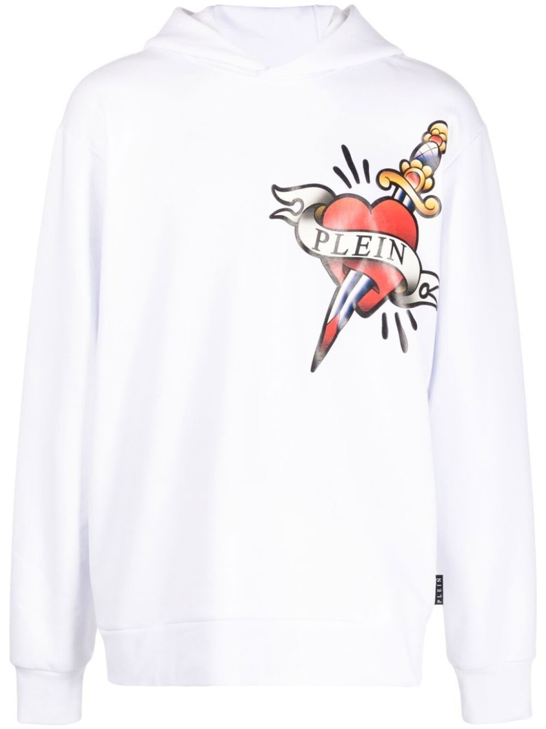 

Philipp Plein худи с логотипом, белый