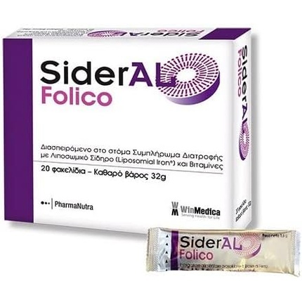

SiderAL Folico 20 пакетиков Fotopharmacy
