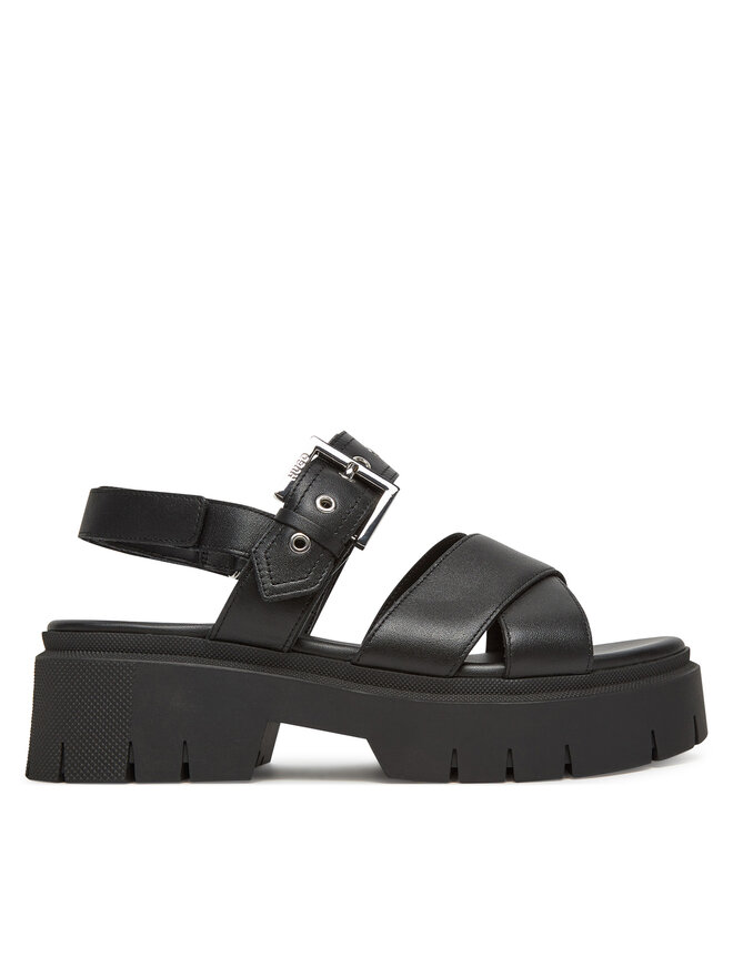 Сандалии Kris_Sandal_Bkna 50542072 Hugo, черный