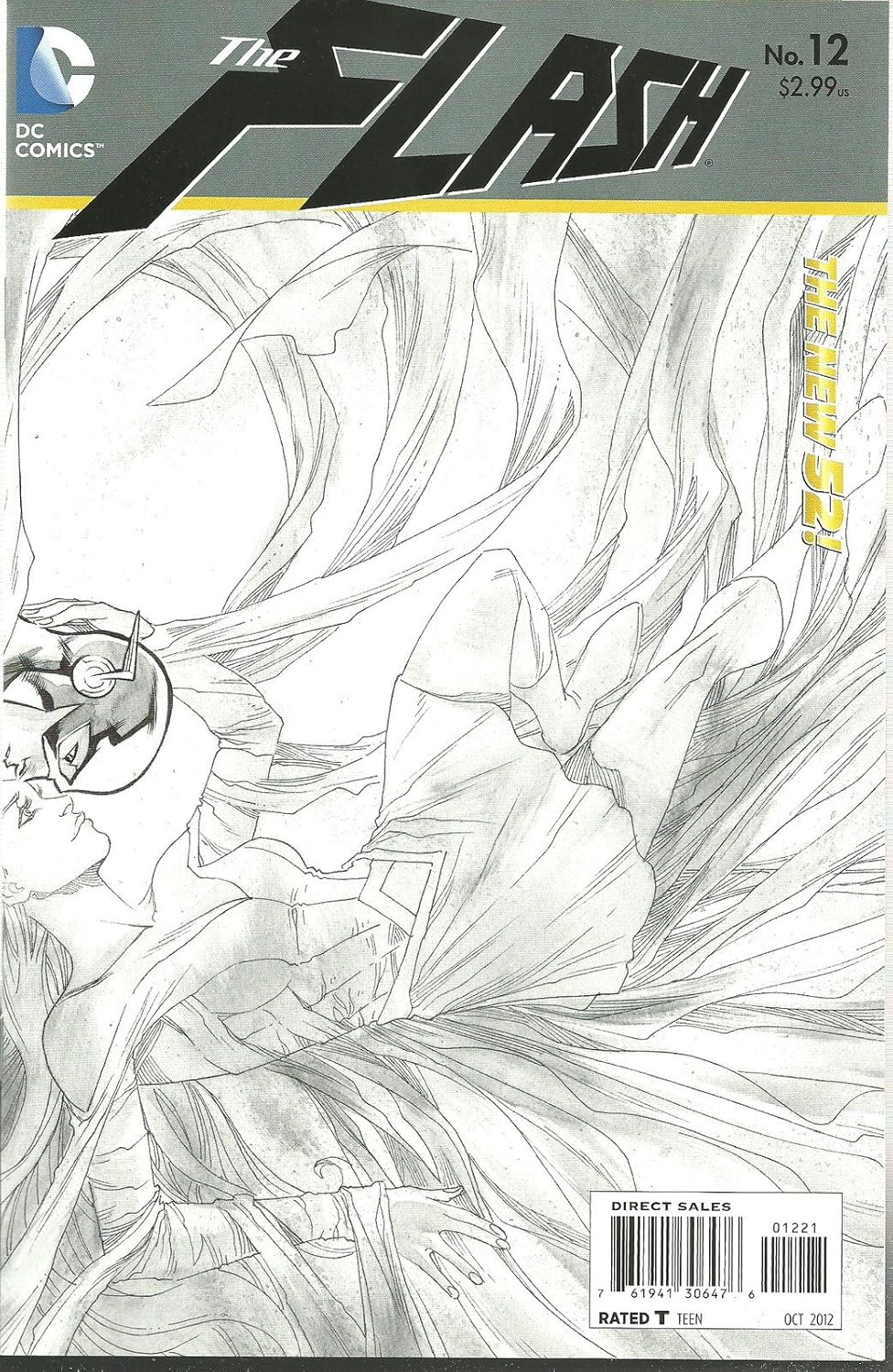 

The Flash #12 "Black & White Sketch Variant" (DC COMICS)