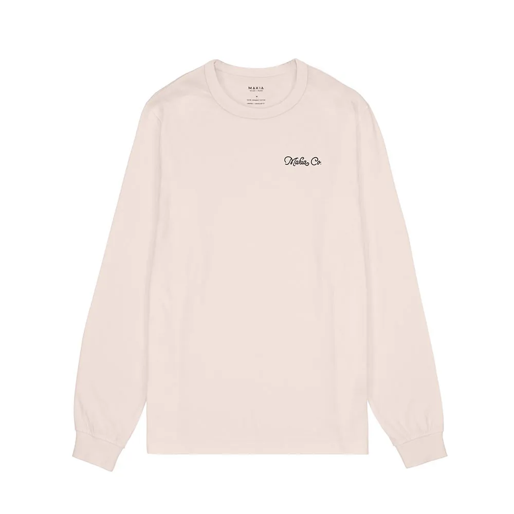 

Футболка с длинным рукавом Makia Watchdog, бежевый