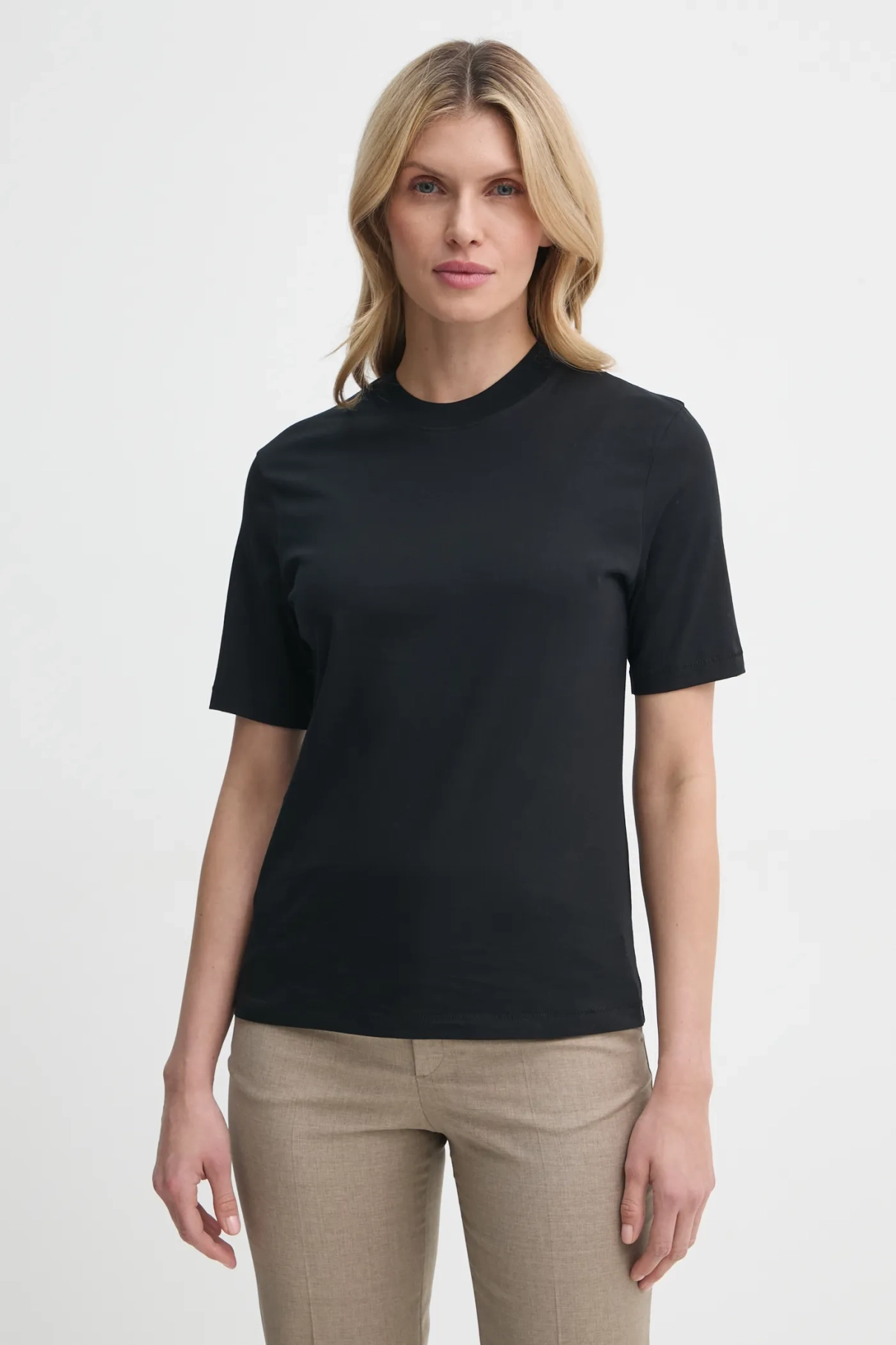 

Хлопковая футболка Filippa K, черный