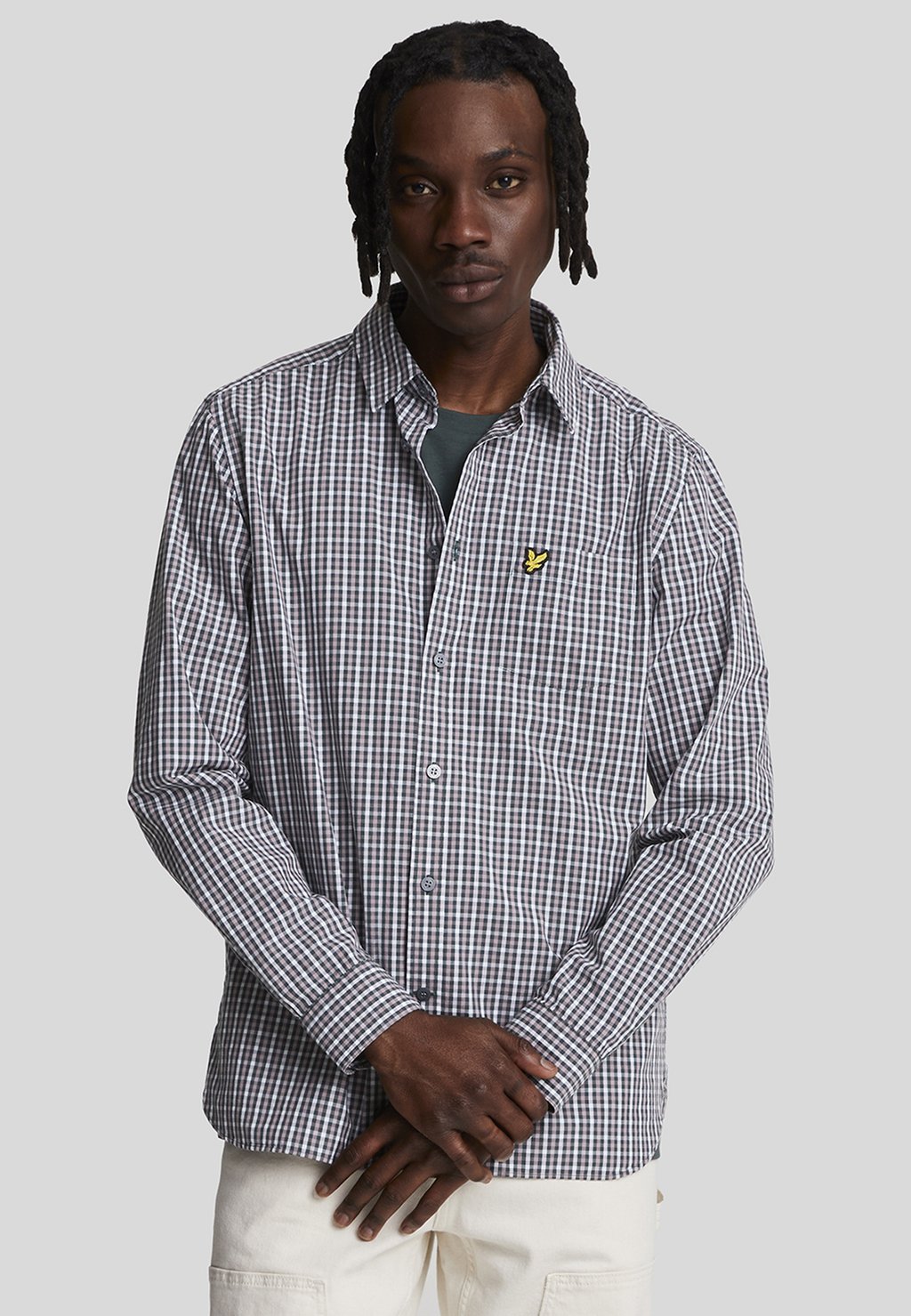

Рубашка Lyle & Scott, синий