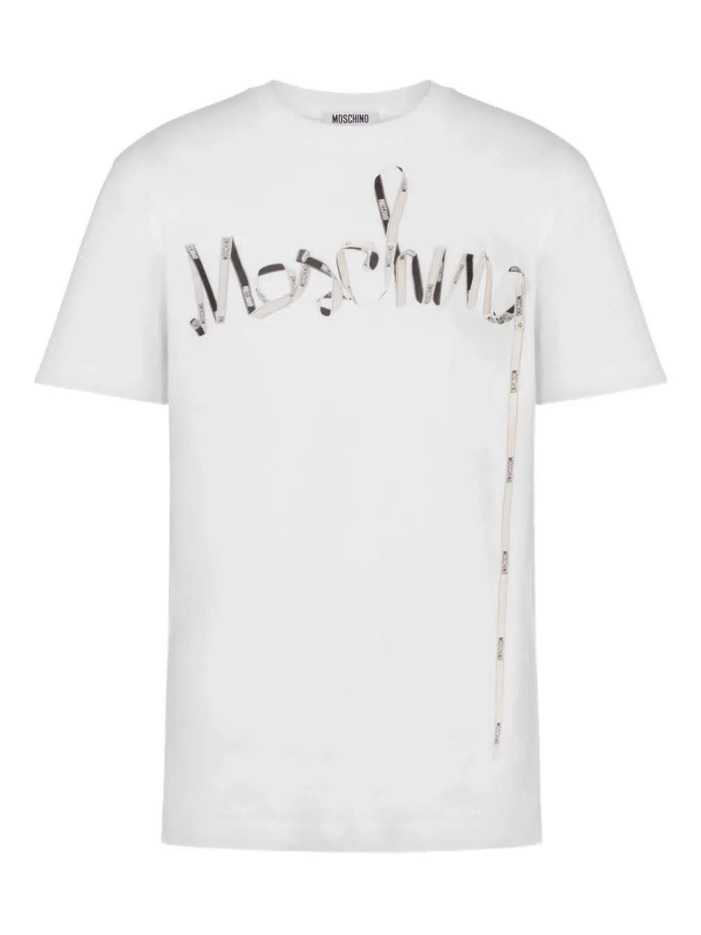 

Футболка с логотипом Moschino, белый
