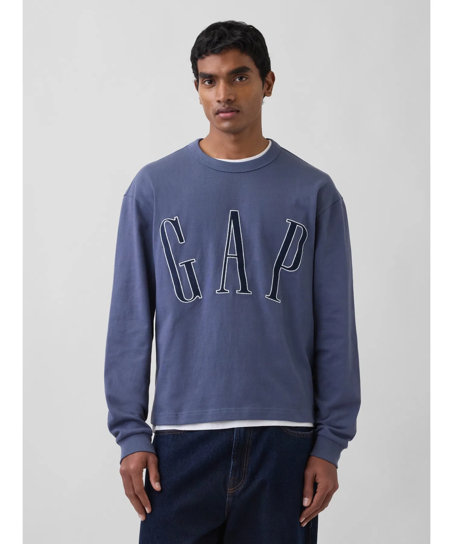 Унисекс футболка GAP оверсайз с логотипом