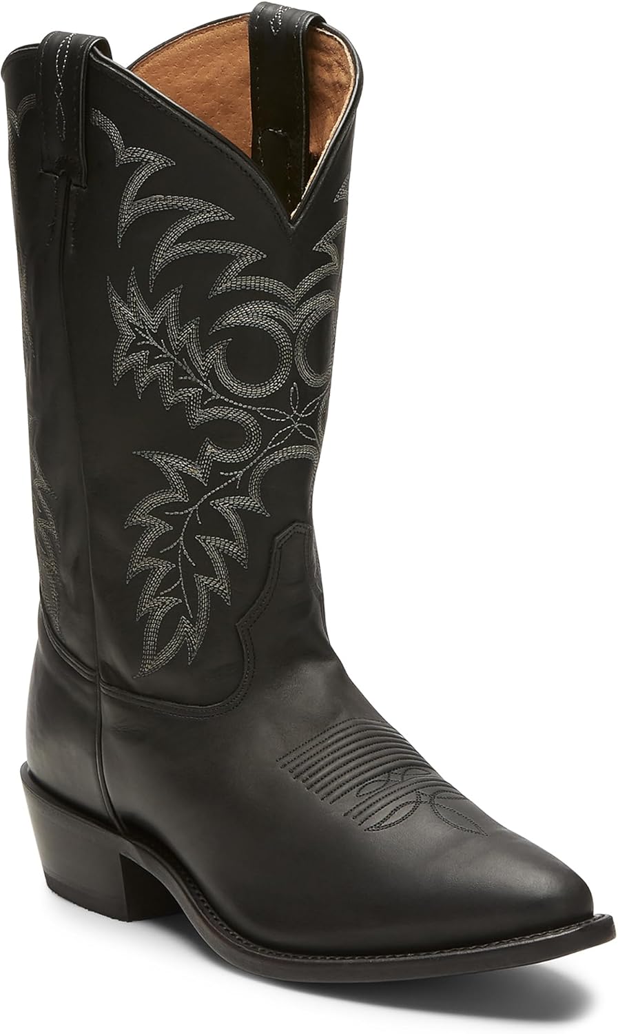 

Мужские вестерн-бутсы Tony Lama Segar 12 - коллекция El Paso - из цельной кожи с кожаной подошвой и прошивкой Welt, Onyx