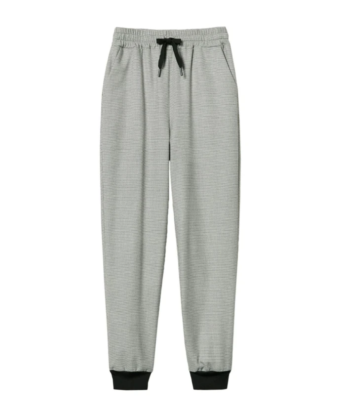 

Элегантные брюки в клетку «гусиная лапка», разноцветные Twinset, серый