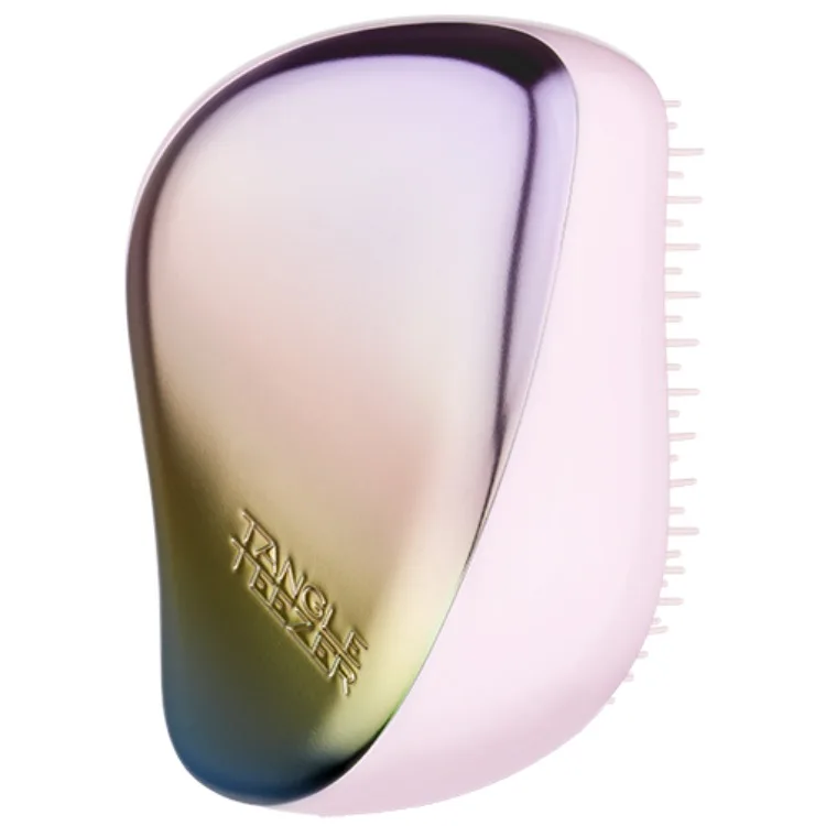 Расческа Princess Comb Lingqiao для пушистых волос без узелков Tangle Teezer, Butter Pudding+Magic Mirror Powder — фото 3