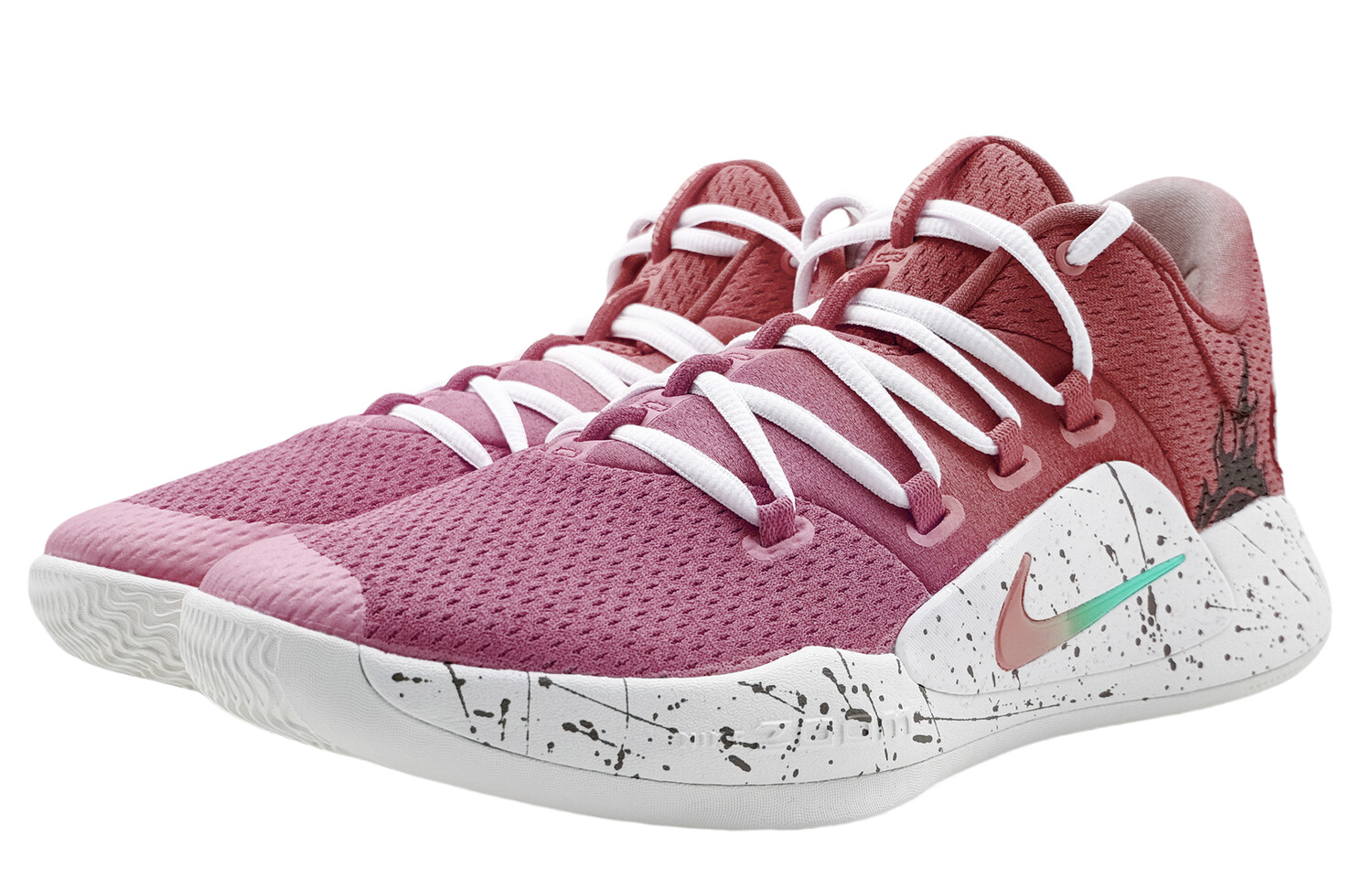 

Баскетбольные кроссовки Hyperdunk X мужские с низким верхом розового цвета Nike