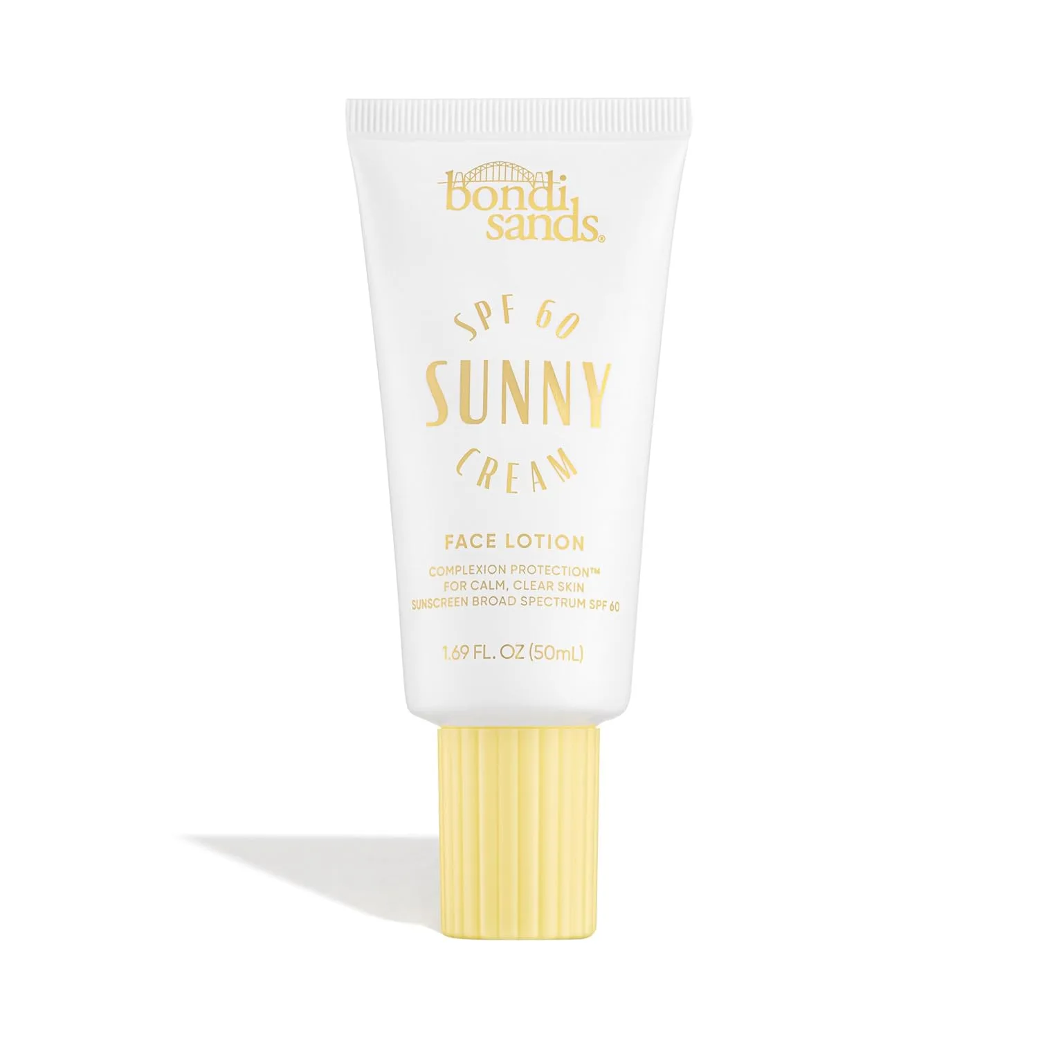 Bondi Sands Sunny Cream SPF 60 увлажняющий лосьон для лица, питательный ежедневный солнцезащитный крем широкого спектра, 50 мл