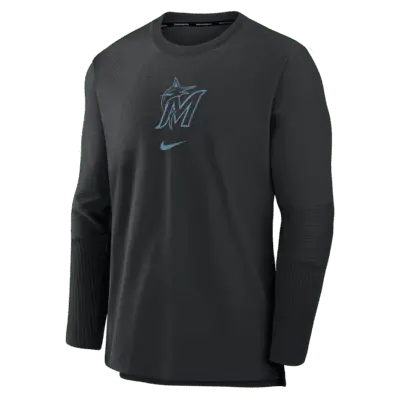 

Куртка Nike Miami Marlins Authentic Collection Player, черный