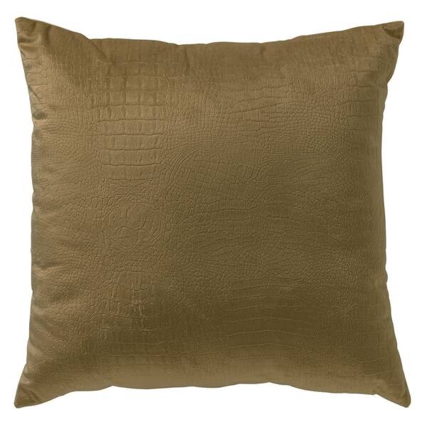 

Наволочка Dutch Decor Croco, 40x40x40 см цвет military olive