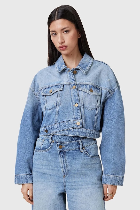

Джинсовая куртка AKI CROSSOVER Allsaints, синий