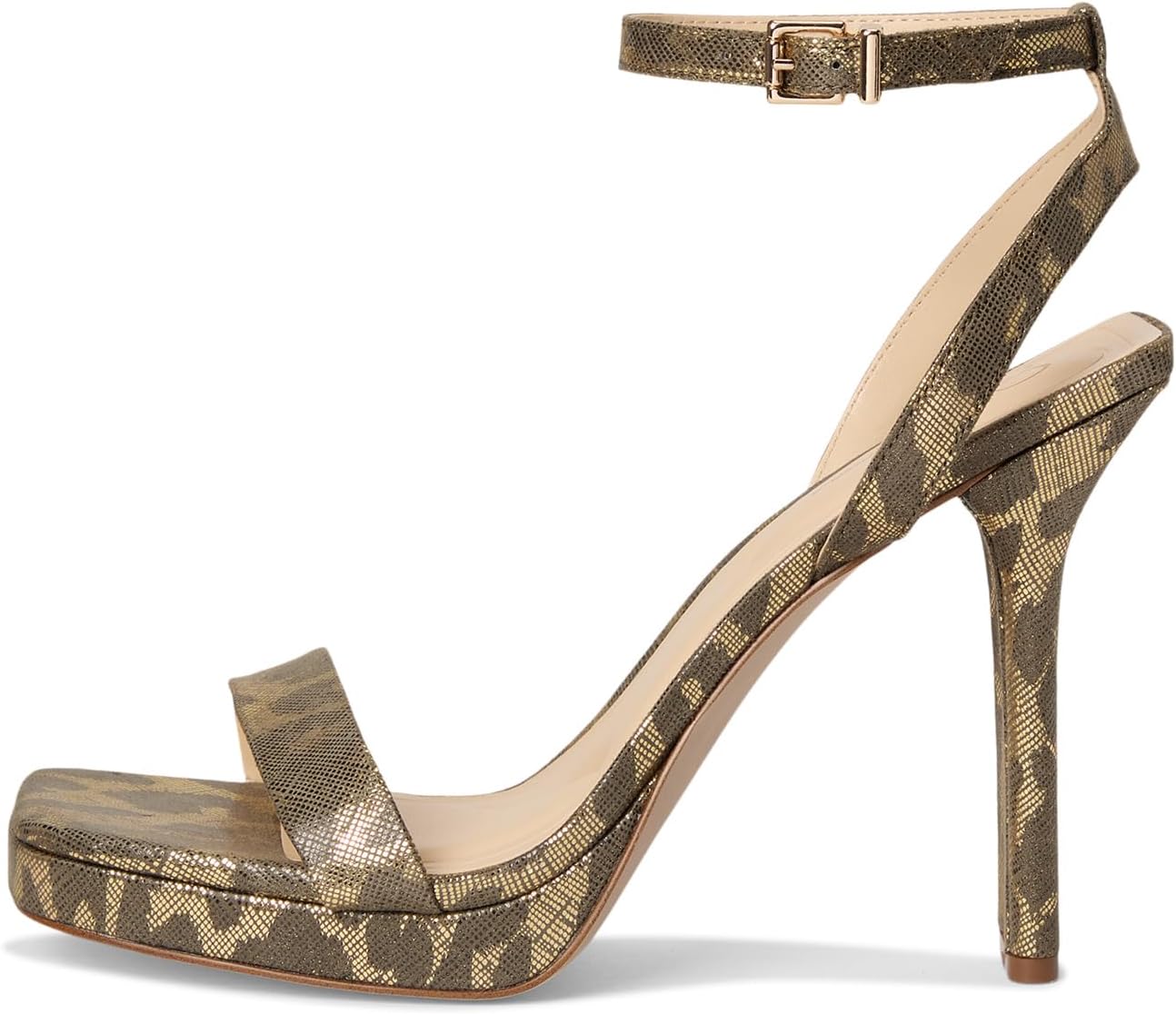 Туфли Jessica Simpson Women's Adonia High Heel Sandals, Golden Roxy Metallic Leopard — фото 4