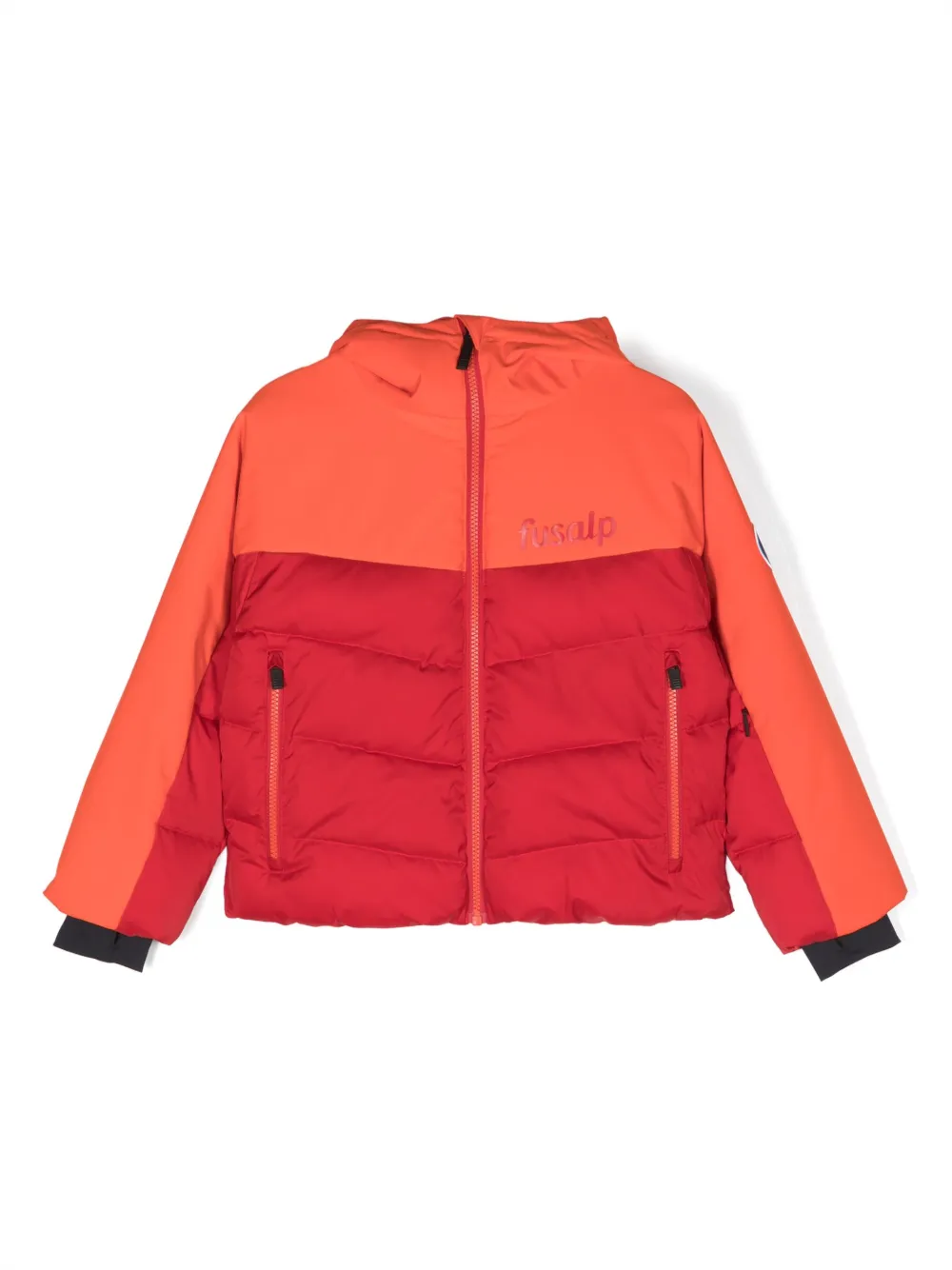 

Стеганая лыжная куртка Mercure Fusalp Kids, красный