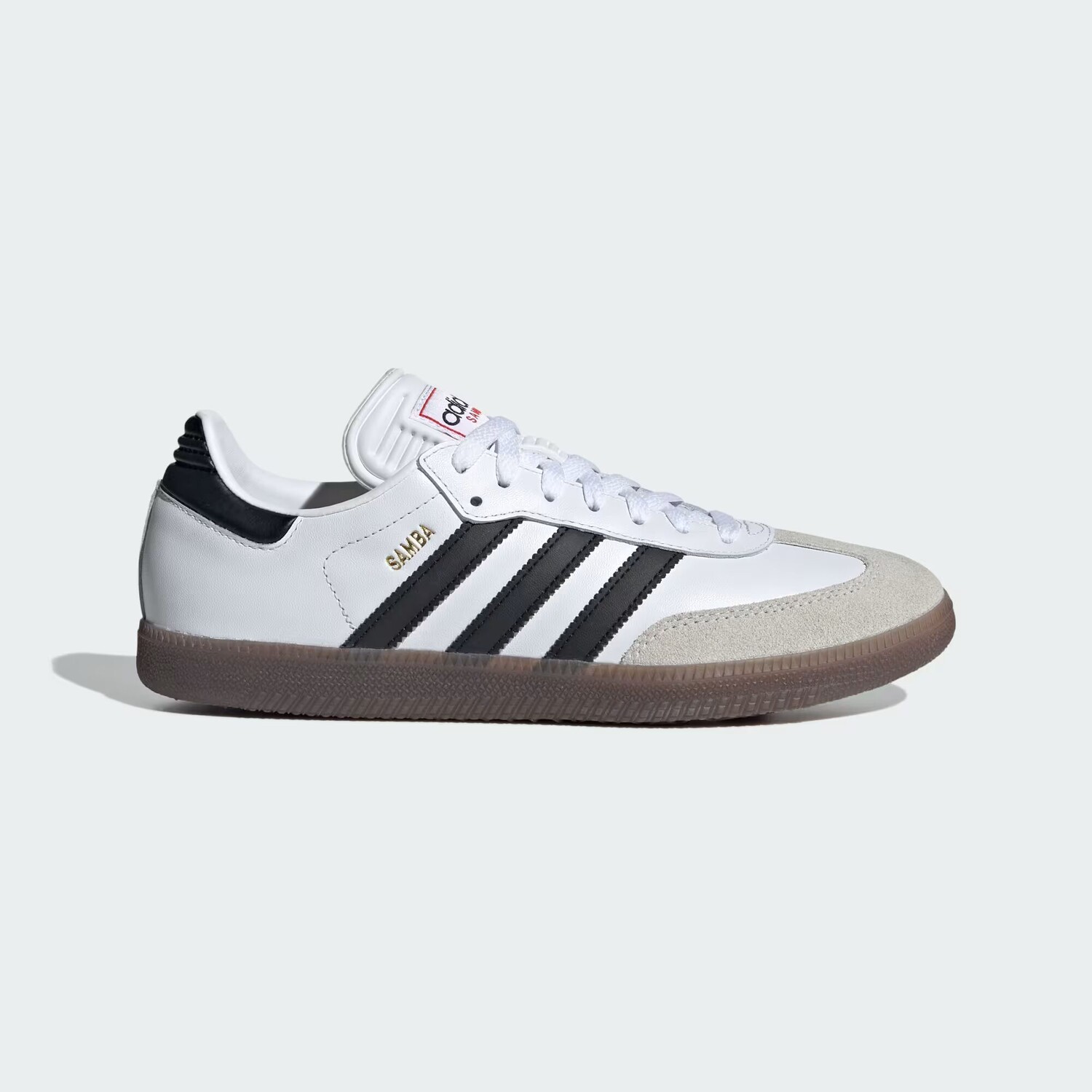 

Обувь для мини-футбола Samba Adidas, цвет Cloud White/Core Black/Vivid Red