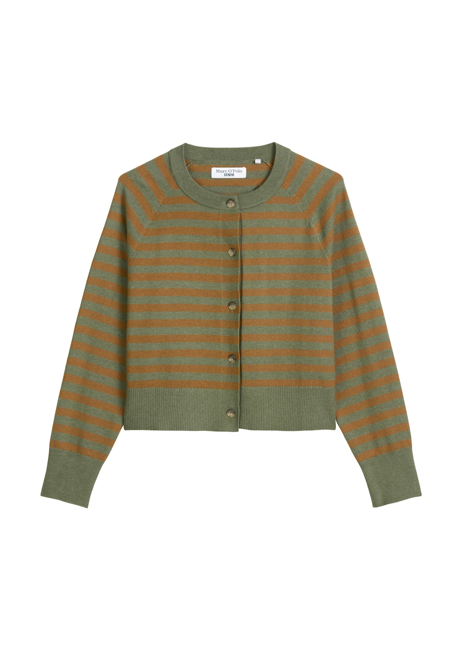 

Вязаный кардиган Marc O'Polo DENIM, зеленый