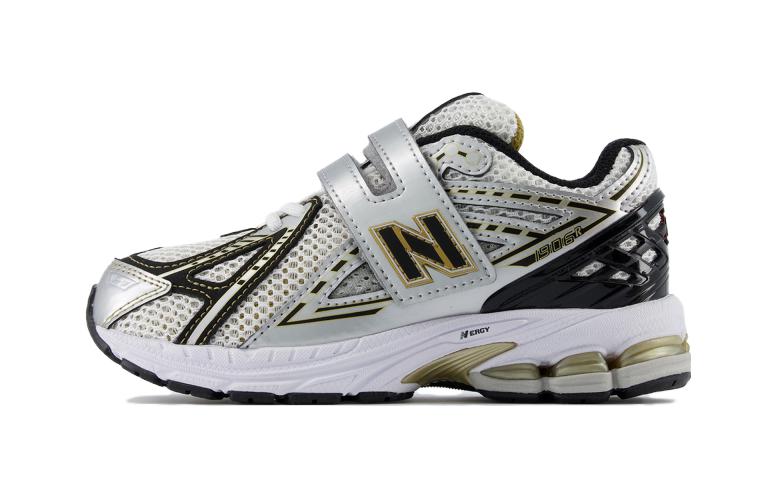 

Детские кроссовки с амортизаторами NB 1906R, низкие, для детей от 3 до 7 лет New Balance, серебряный/белый