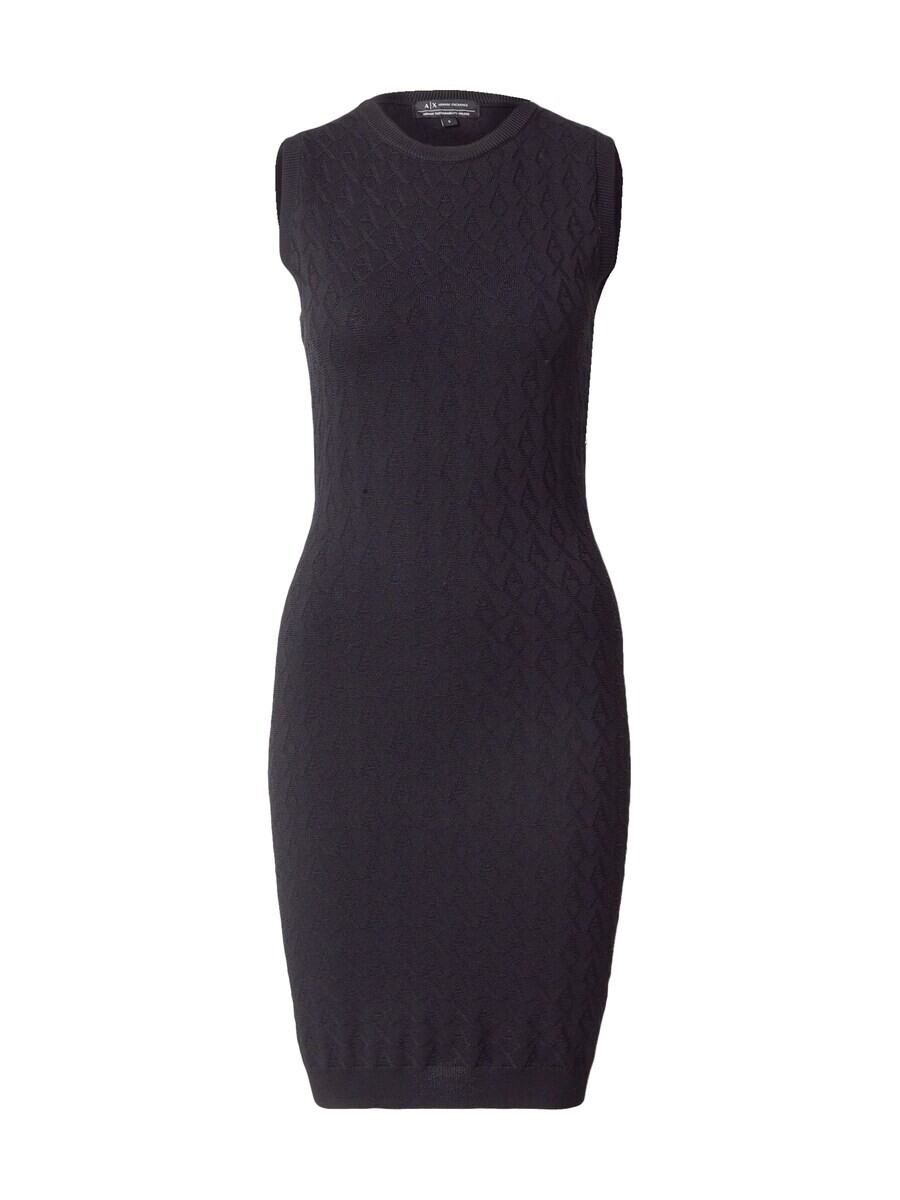 

Вязаное платье ARMANI EXCHANGE Knitted dress, черный