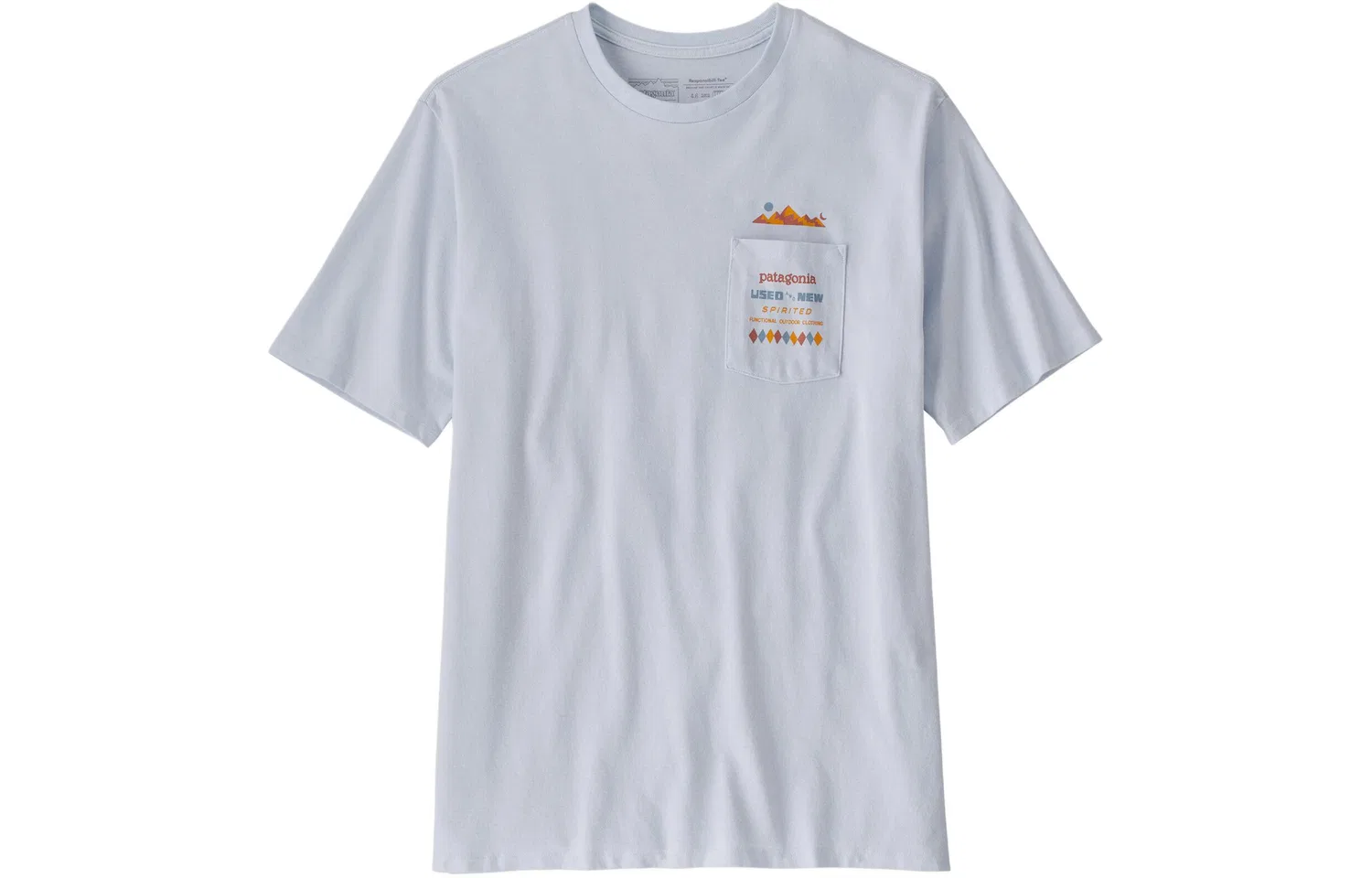 Футболка Patagonia Responsibili Tee Spirited Seasons белая