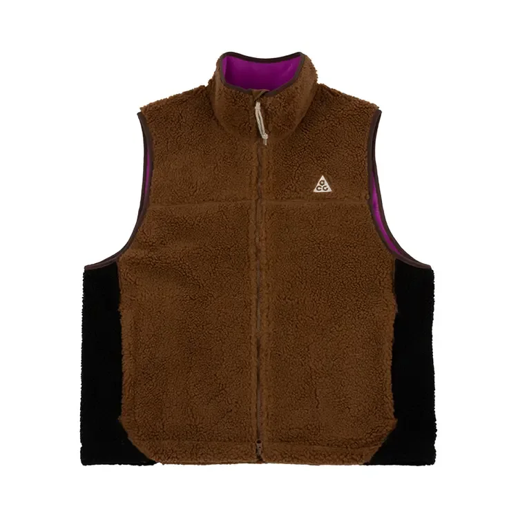Жилет Nike ACG Canwell Glacier Therma-Fit ADV 'Mosswood Brown/Black/Summit White'