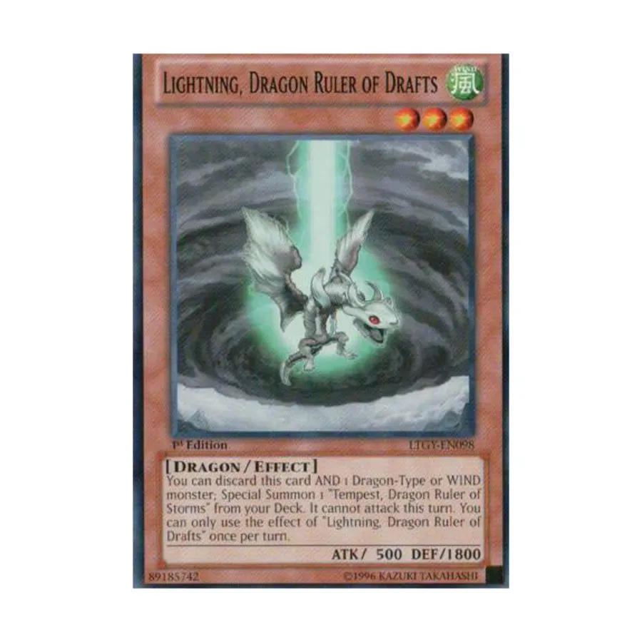 

CCG Молния — Дракон-Правитель шашек (Обычный), Yu-Gi-Oh - Lord of the Tachyon Galaxy - Singles