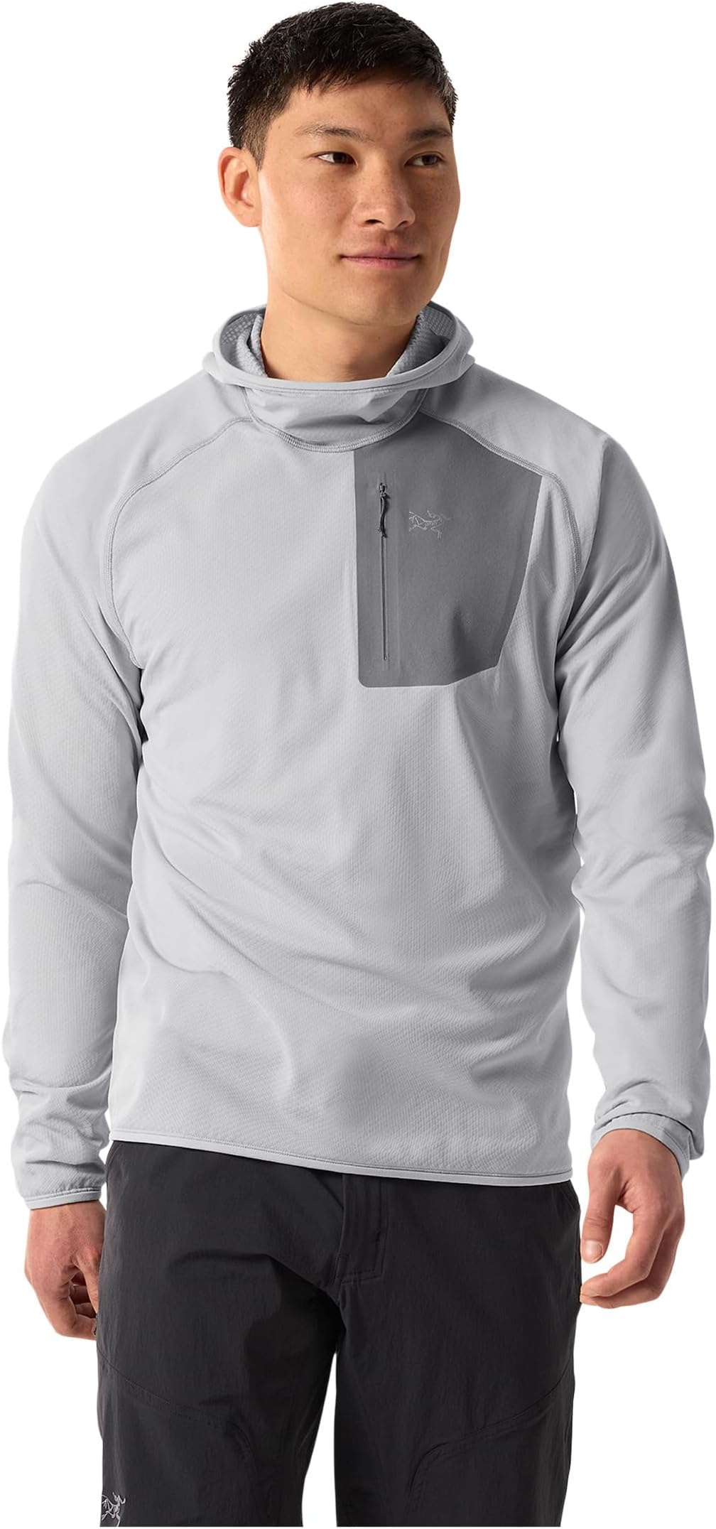 

Пуловер Arc'teryx Delta Pullover Hoody, цвет Solitude/Void