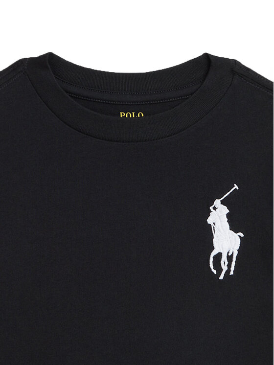 Футболка regular fit 322832907055 Polo Ralph Lauren, черный — фото 3