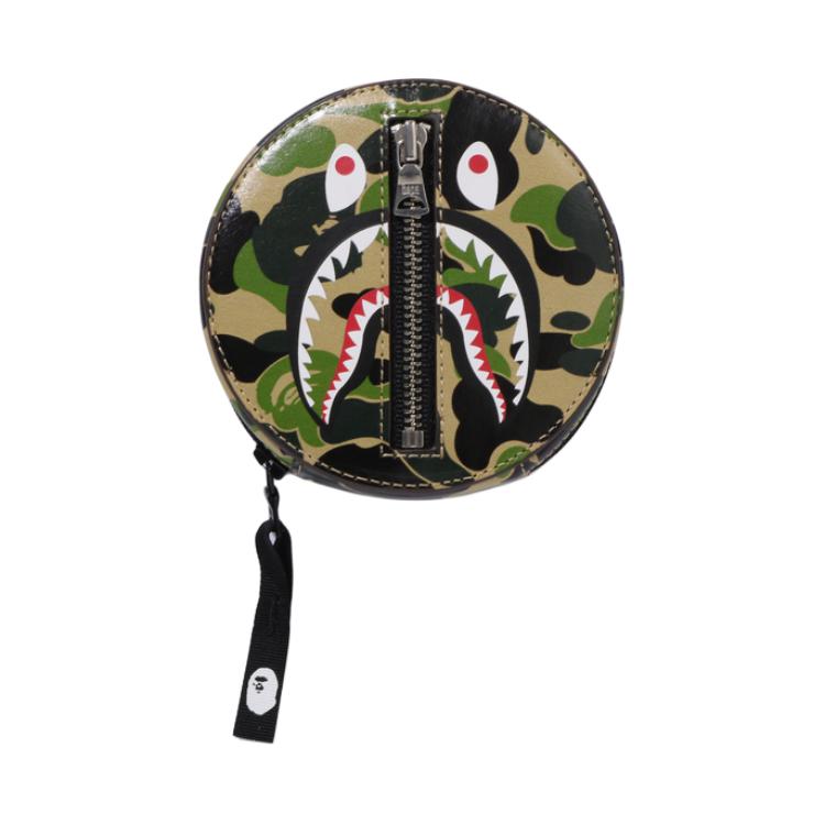 

A BATHING APE Кошелёк для монет унисекс синий/зелёный/розовый, Green