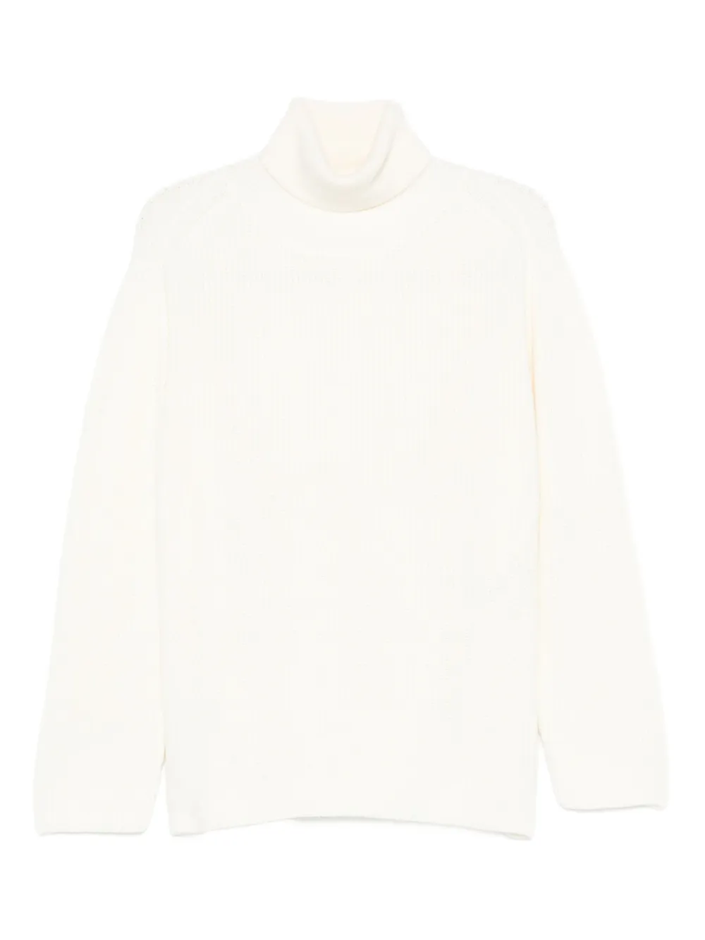 

Вязаный свитер с высоким воротником P.A.R.O.S.H., белый