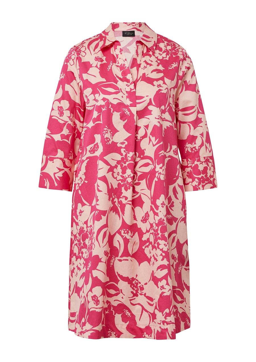 

Платье-рубашка s.Oliver BLACK LABEL, Pink/Rose