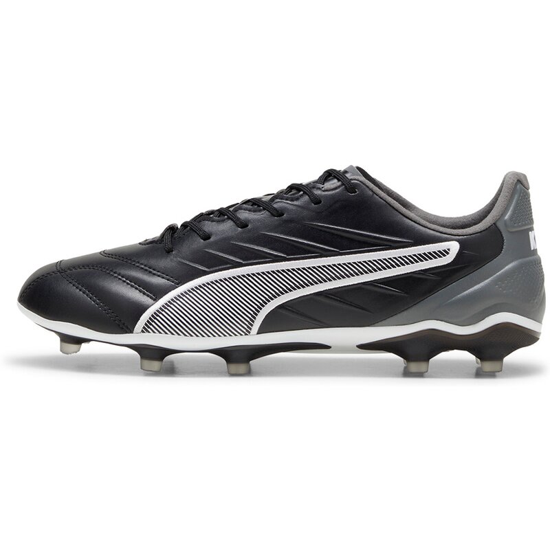 Футбольные бутсы для газона King Pro FG/AG Puma, цвет puma black-puma white-cool dark gray — фото 4