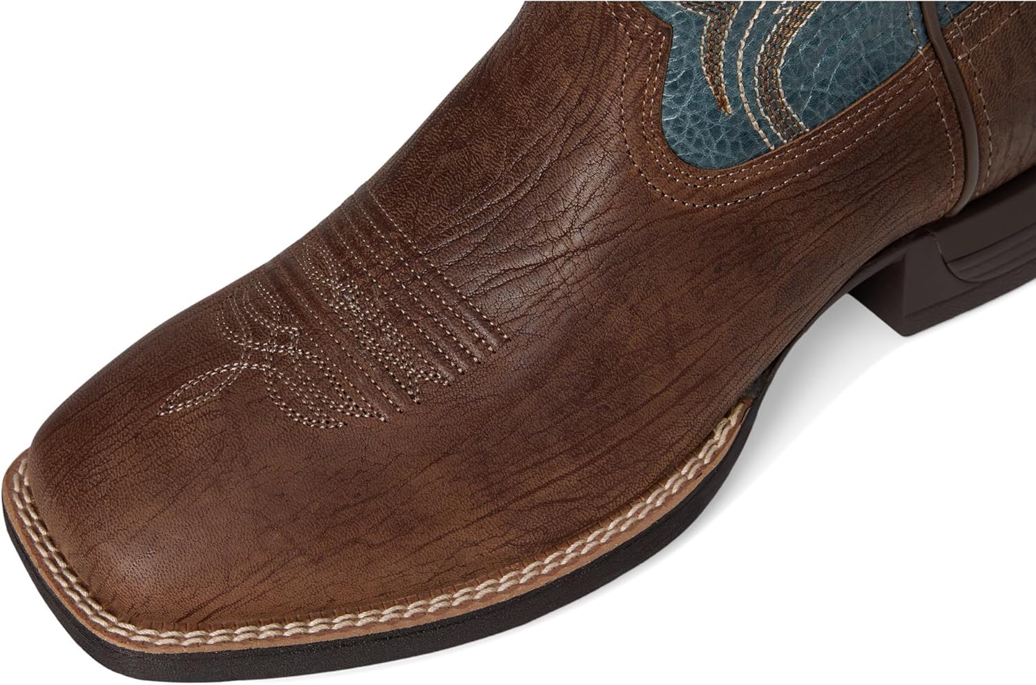 Мужские ковбойские ботинки ARIAT Steadfast, коричневый — фото 2