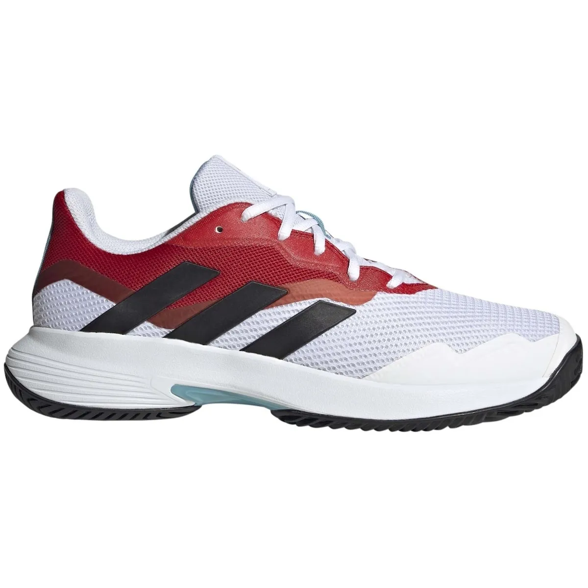 

Мужская теннисная обувь COURTJAM CONTROL 23 Adidas, белый/красный