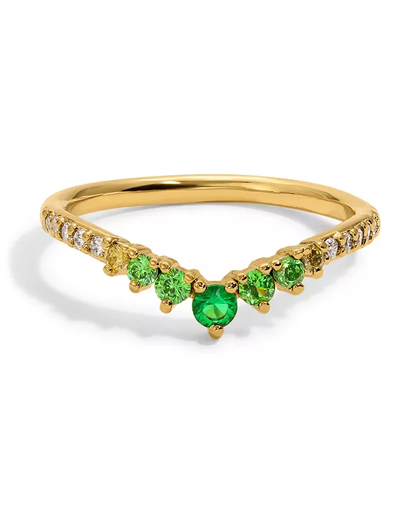 

Кольцо с искусственным кубическим цирконием Girls Crew, september