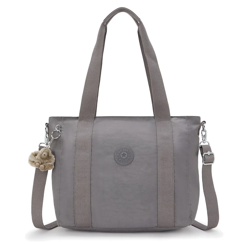 

Сумка-тоут Kipling Asseni S 10L, серый