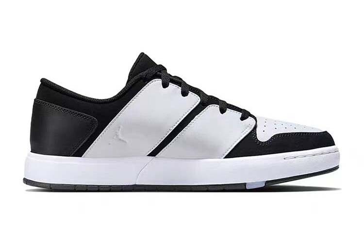Кроссовки Air Jordan Nu Retro 1 Low, белый/черный — фото 2