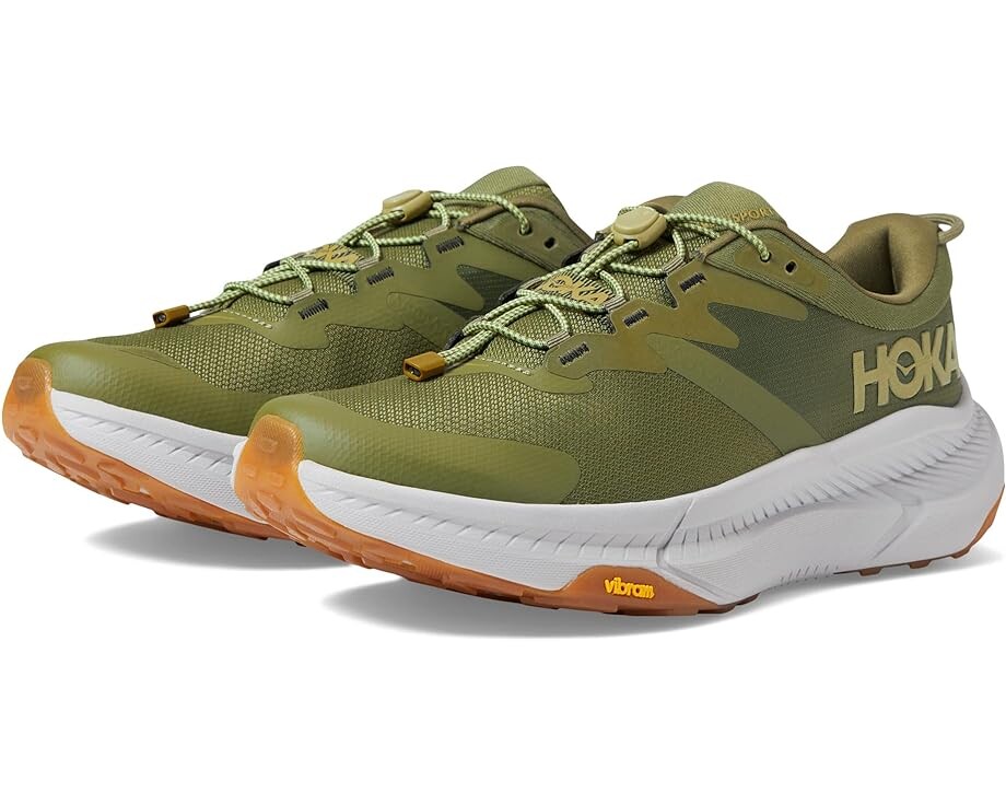 

Походная обувь Hoka Transport, цвет Avocado/Harbor Mist