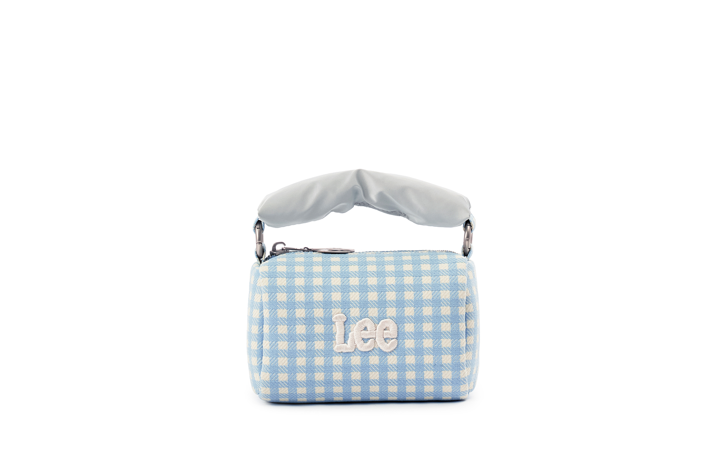 

Lee Тканевая мини-сумка женская синяя в клетку, Blue Plaid
