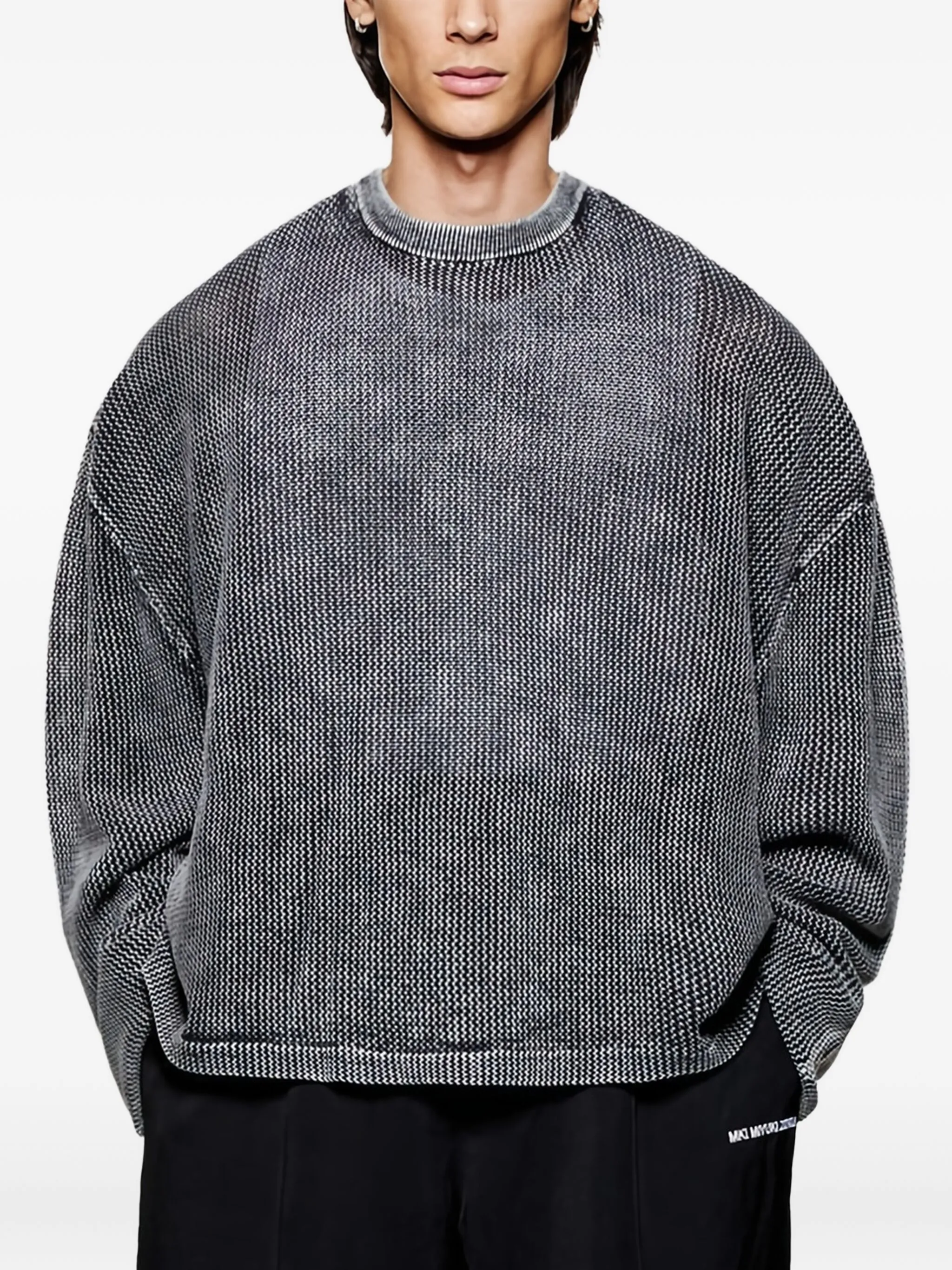 

Толстовка свободного кроя Mki Miyuki Zoku, черный