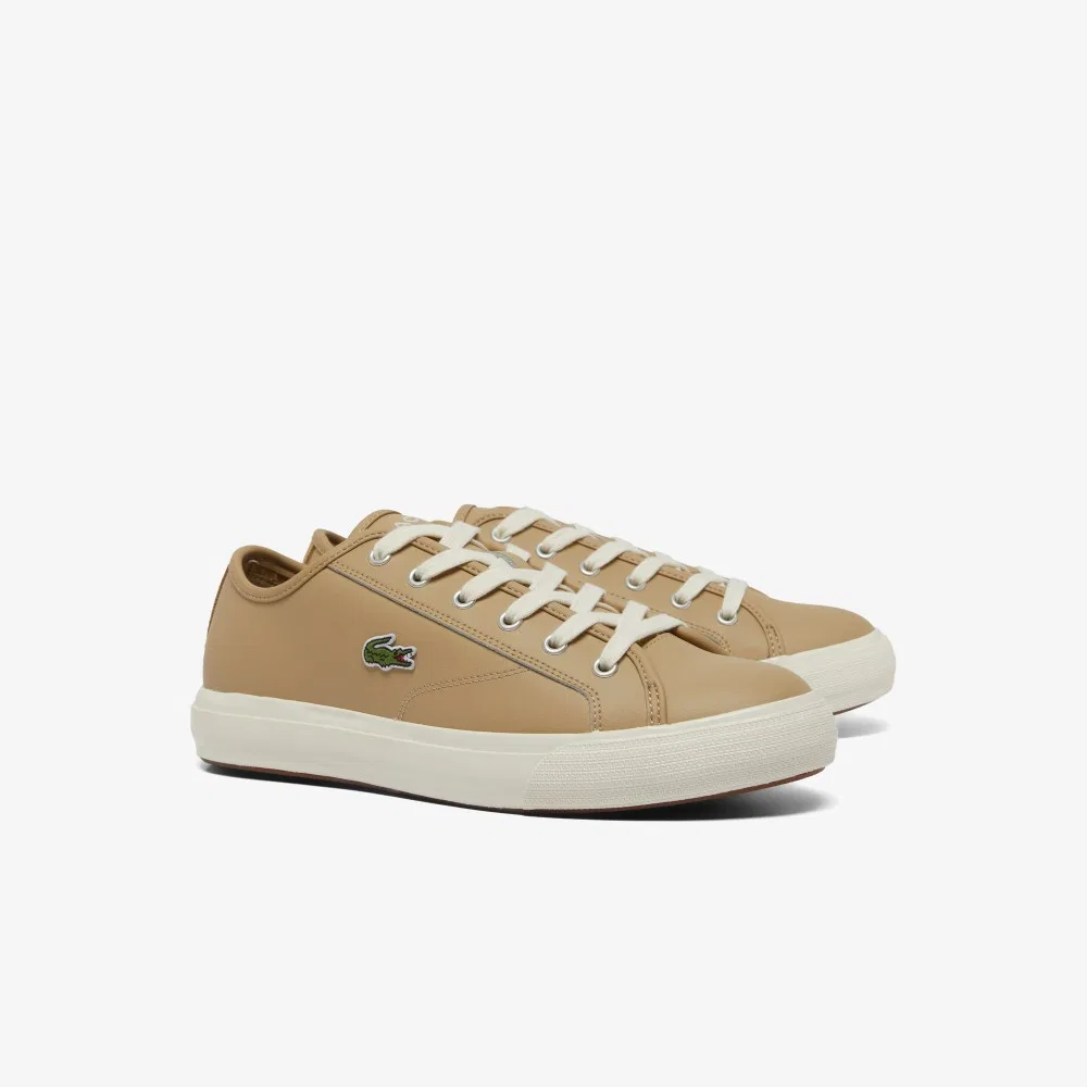 Мужские низкие кеды Backcourt коричневые от Lacoste — фото 2