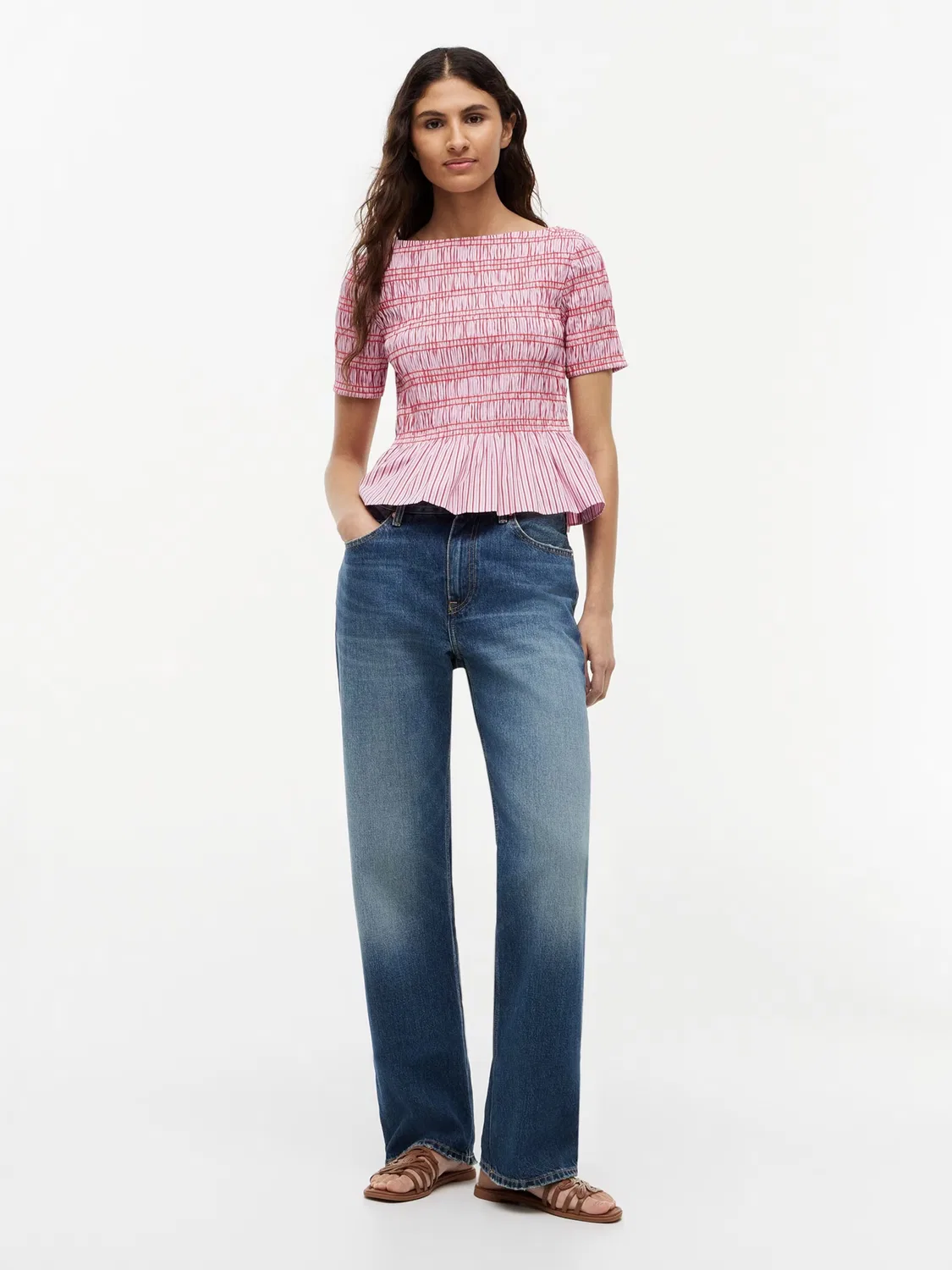 Блузка Tommy Hilfiger, Rose/Dark Pink — фото 4